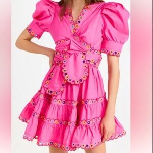 Hot Pink Celia B Einar Dress